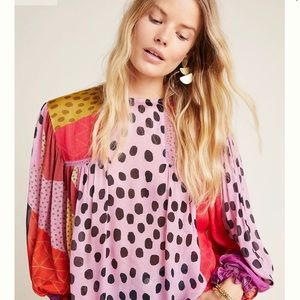 Beautiful Anthropologie Miranda blouse size M.